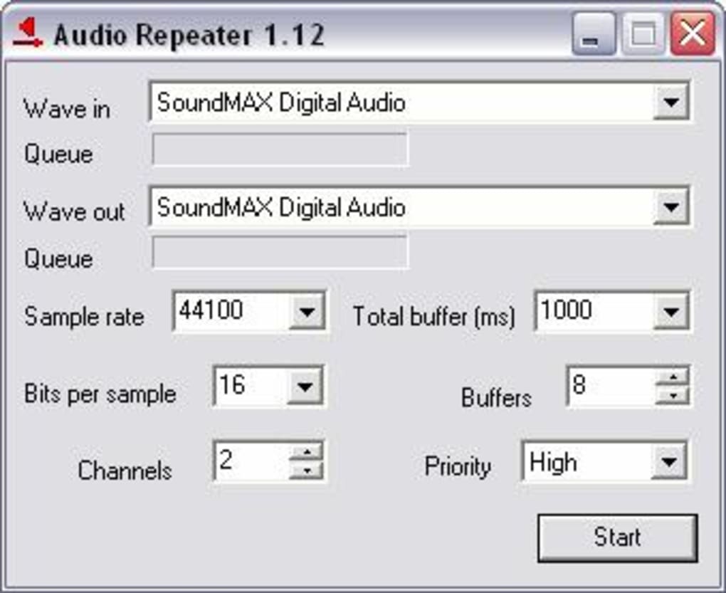 virtual audio audio repeater